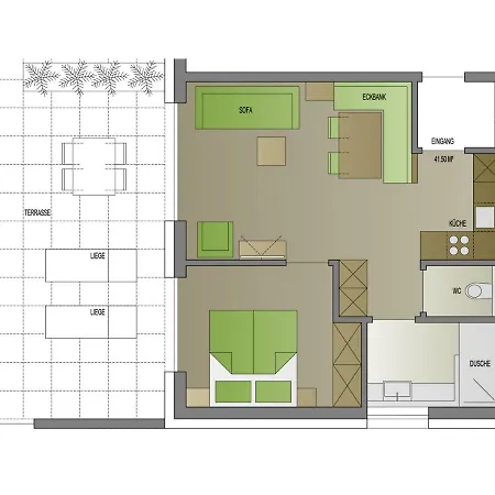 Wally Berg-appartements 4*