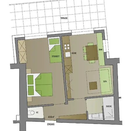 Wally Berg-appartements 3*