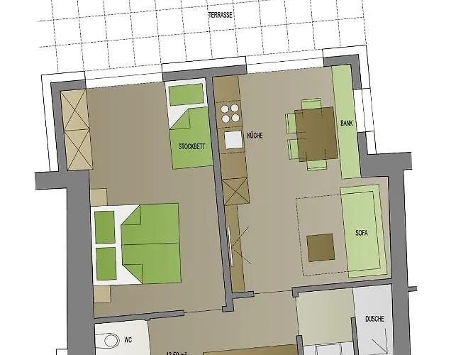 Wally Berg-appartements 3*