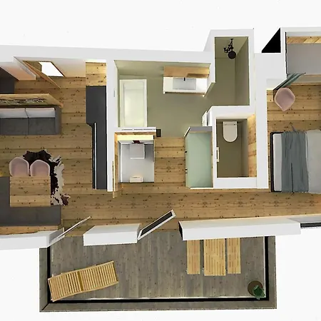 Wally Berg-appartements Цамс