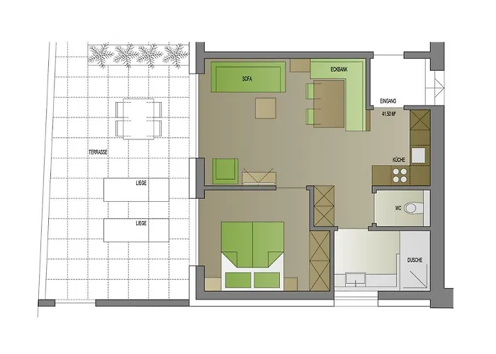 Wally Berg-appartements 3*